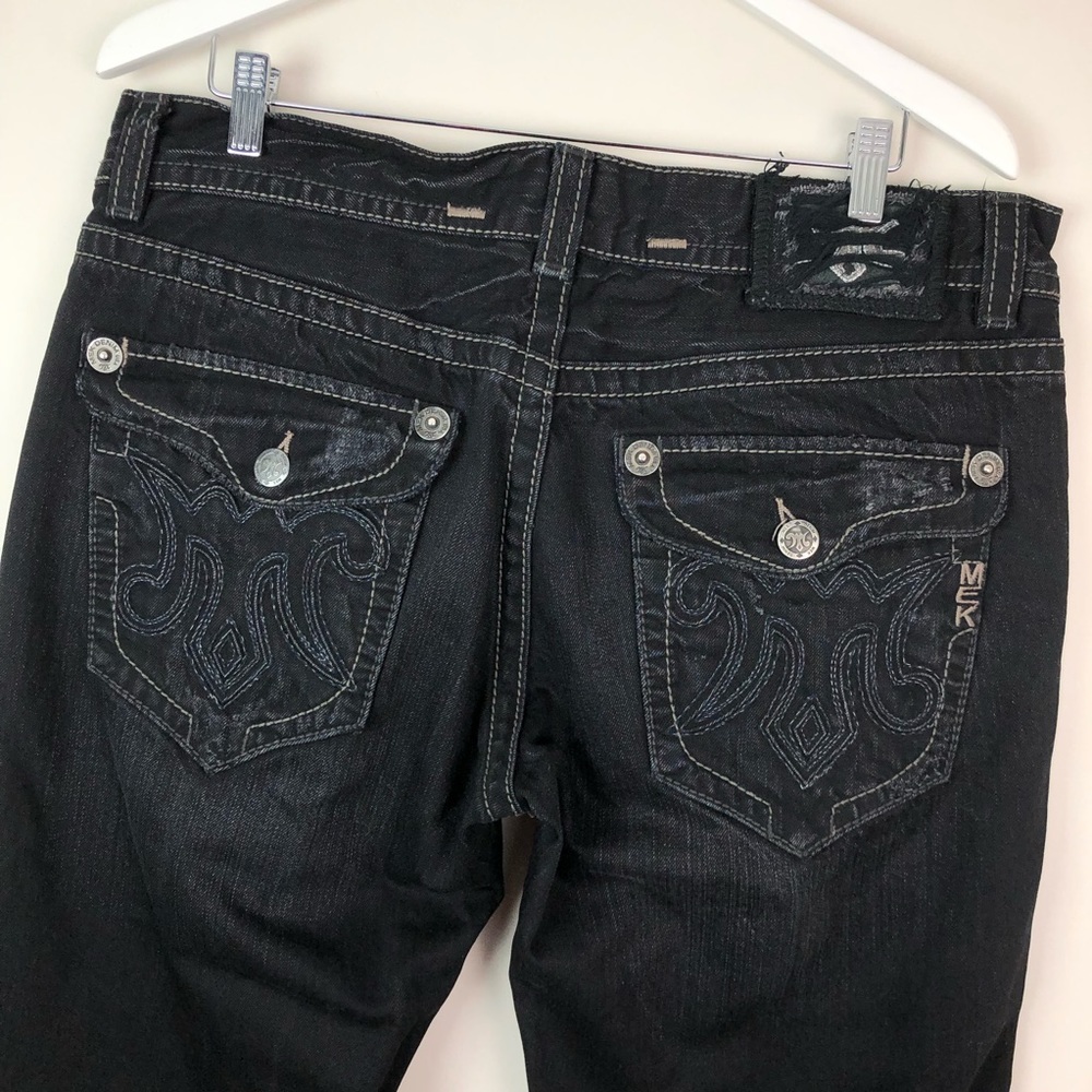 Mek Oaxaca Black Denim Jeans Men’s Size 36 x 31